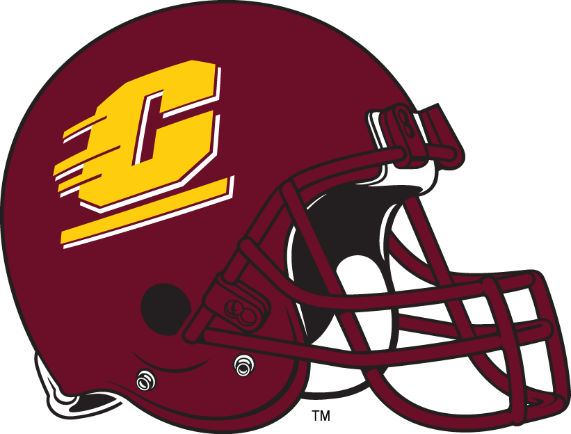 Central Michigan Chippewas 1997-Pres Helmet Logo iron on transfers for clothing